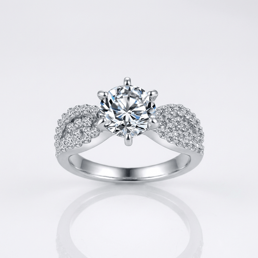 ROSE GOLD DIAMOND LEGACY RING