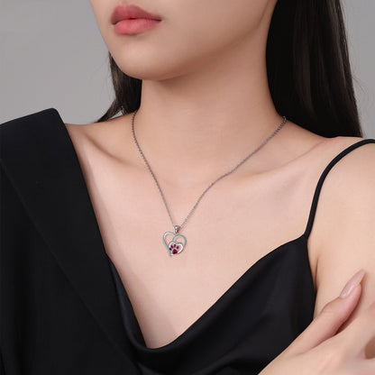 Cute Paw Print Necklace
