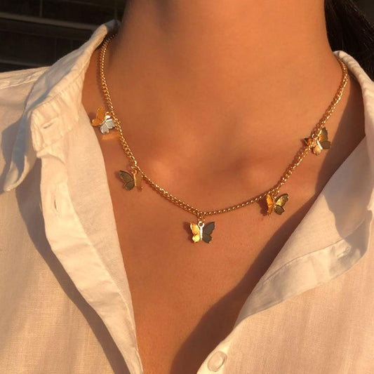 Butterfly Bloom Transformation Necklace